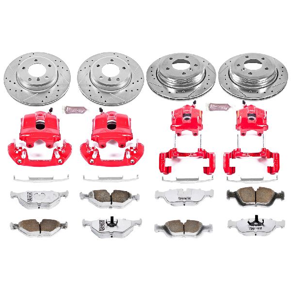 2001-2005 BMW 325xi Disc Brake Kit - Front and Rear (Powerstop)