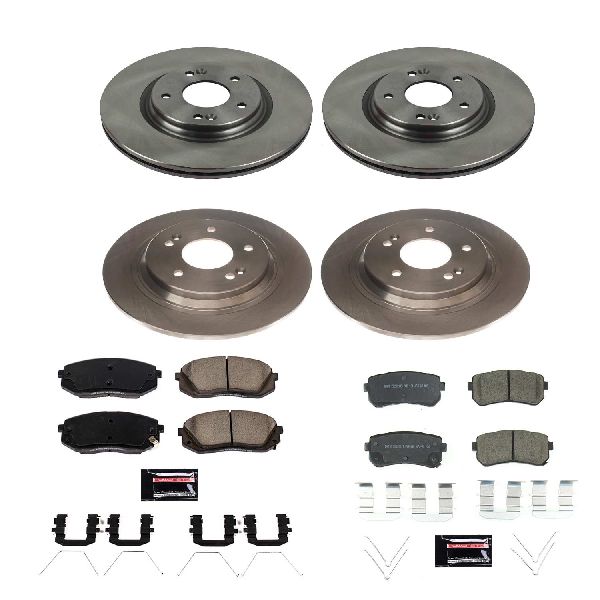 2021-2023 Kia Seltos Disc Brake Kit - Front and Rear (Powerstop)