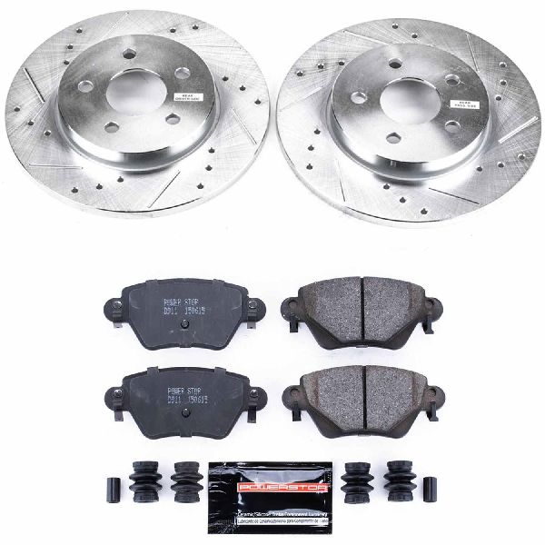 2002-2005 Jaguar X-Type Disc Brake Kit - Rear (Powerstop)