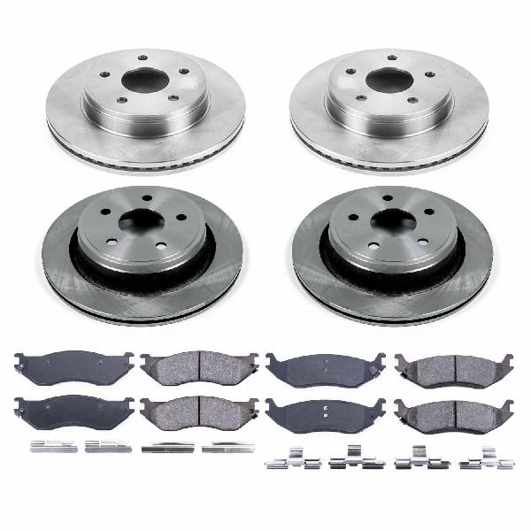 2004-2006 Dodge Durango Disc Brake Kit - Front and Rear (Powerstop)