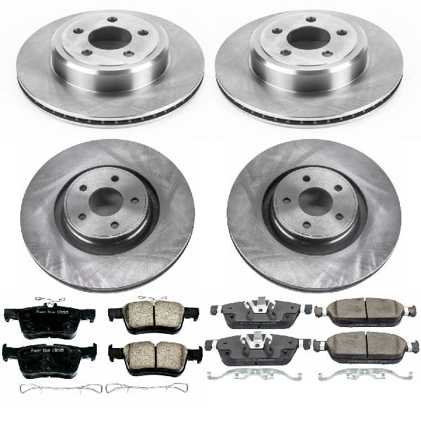 2015-2019 Lincoln MKC Disc Brake Kit - Front and Rear (Powerstop)