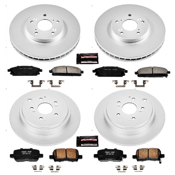 2003-2006 Acura MDX Disc Brake Kit - Front and Rear (Powerstop)
