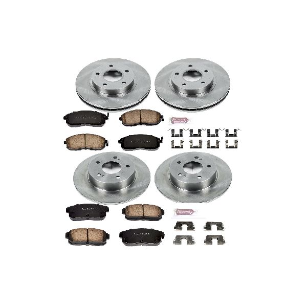 2001 Nissan Maxima Disc Brake Kit - Front and Rear (Powerstop)