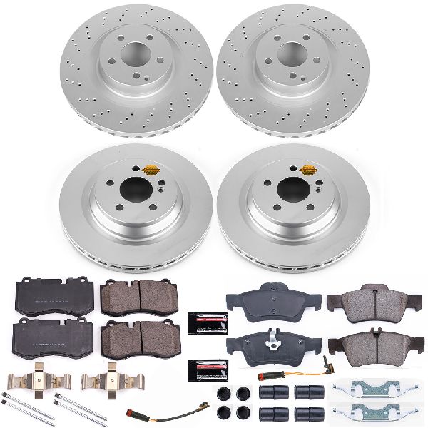 2007-2013 Mercedes-Benz S600 Disc Brake Kit - Front and Rear (Powerstop)