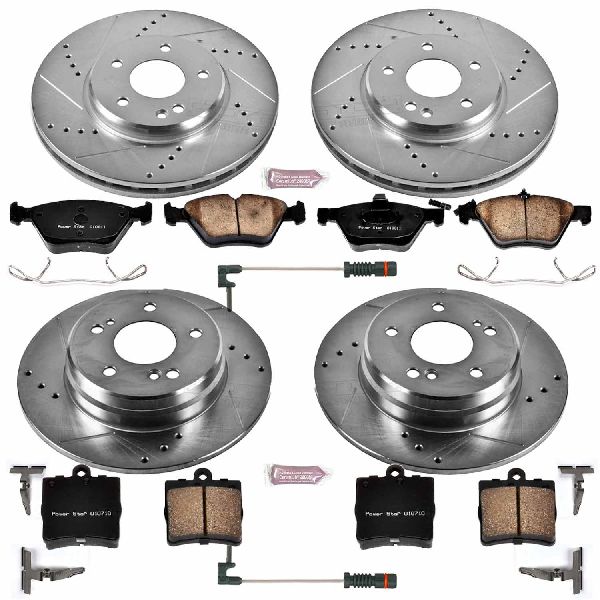 2004-2008 Chrysler Crossfire Disc Brake Kit - Front and Rear (Powerstop)