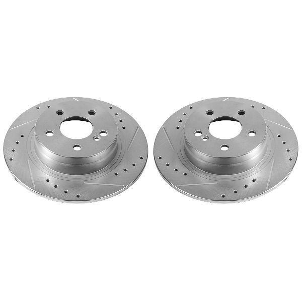 2008-2012 Mercedes-Benz C300 Disc Brake Rotor Set - Rear (Powerstop)
