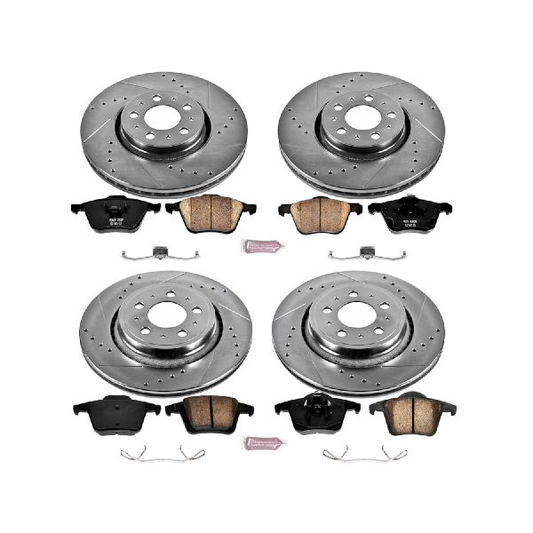 2003-2014 Volvo XC90 Disc Brake Kit - Front and Rear (Powerstop)
