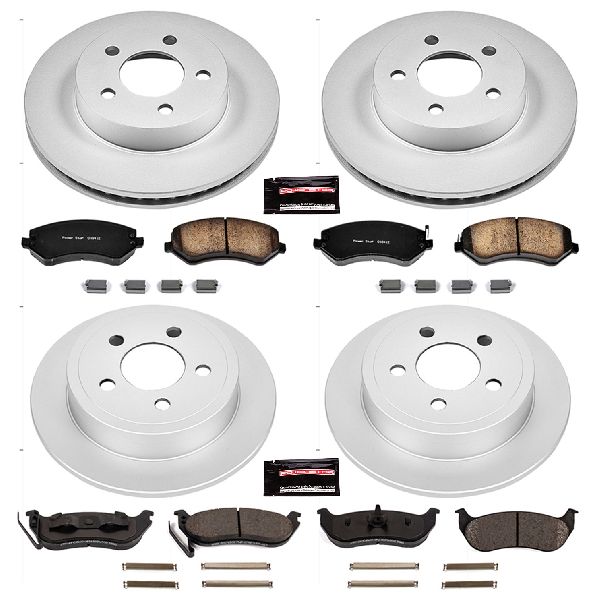 2003-2007 Jeep Liberty Disc Brake Kit - Front and Rear (Powerstop)
