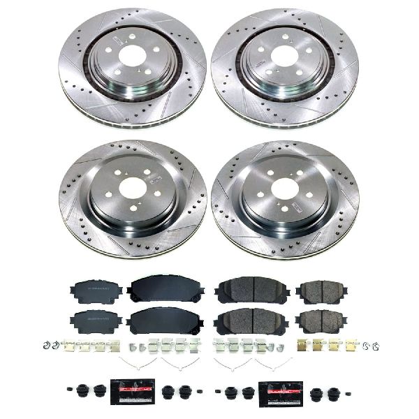 2019 Nissan Rogue Disc Brake Kit - Front and Rear (Powerstop)