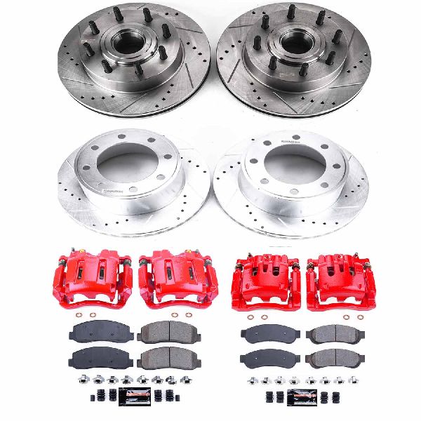 2010 Ford F-350 Super Duty Disc Brake Kit - Front and Rear (Powerstop)