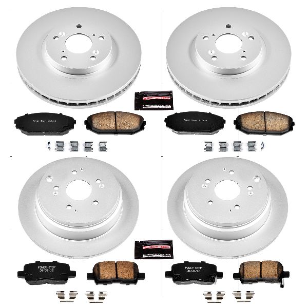 2002-2004 Honda Odyssey Disc Brake Kit - Front and Rear (Powerstop)