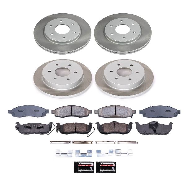 2005-2007 INFINITI QX56 Disc Brake Kit - Front and Rear (Powerstop)