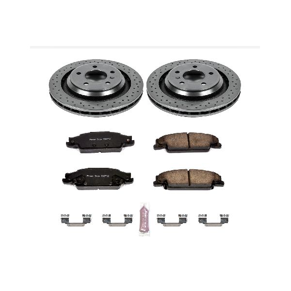 2005-2008 Pontiac Grand Prix Disc Brake Kit - Rear (Powerstop)