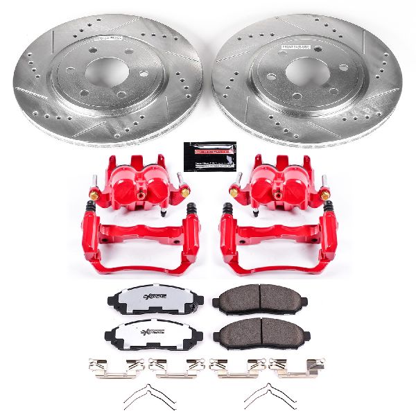 2009-2012 Suzuki Equator Disc Brake Kit - Front (Powerstop)