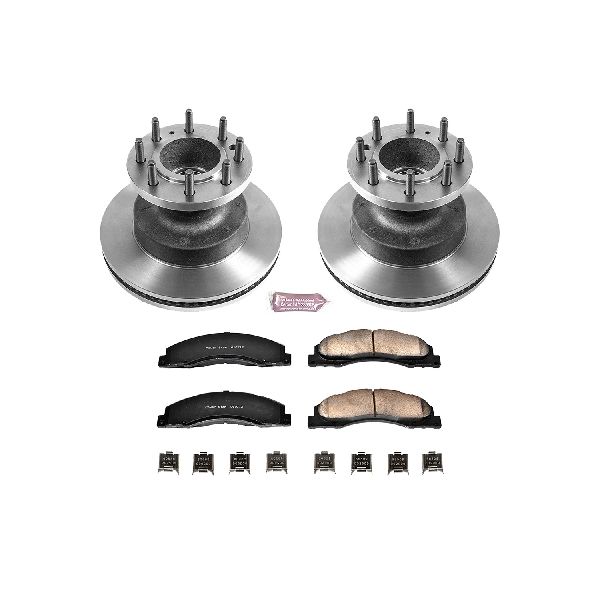2008-2025 Ford E-350 Super Duty Disc Brake Kit - Front (Powerstop)