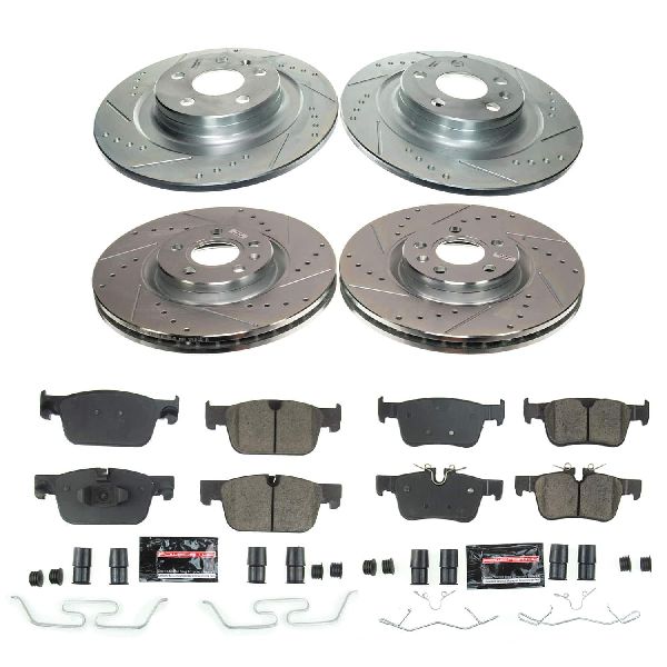 2017-2024 Volvo S90 Disc Brake Kit - Front and Rear (Powerstop)