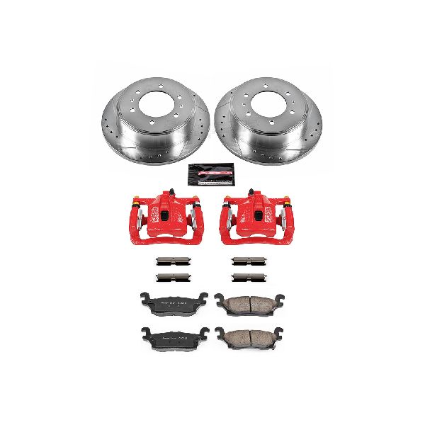 2009-2010 Hummer H3T Disc Brake Kit - Rear (Powerstop)