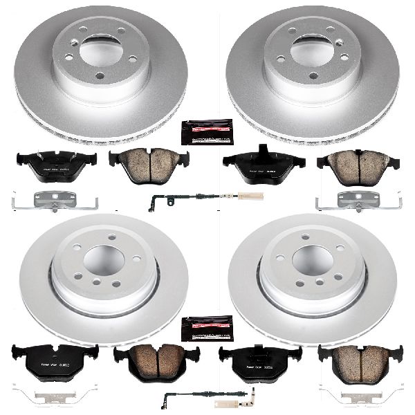 2004-2007 BMW 530i Disc Brake Kit - Front and Rear (Powerstop)