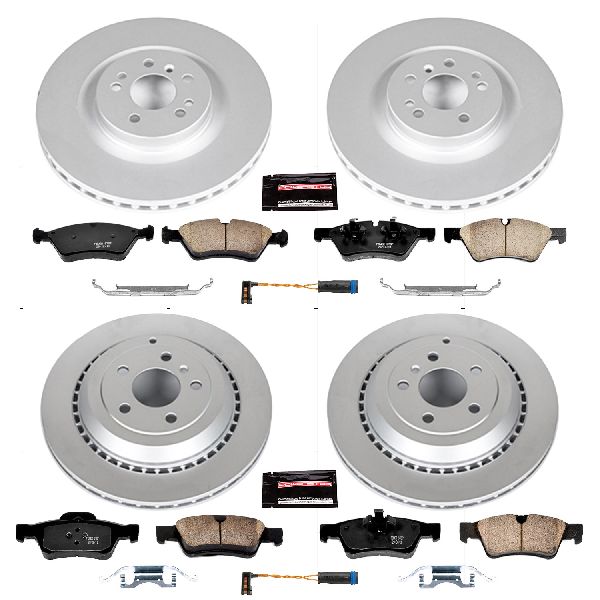 2008-2012 Mercedes-Benz GL550 Disc Brake Kit - Front and Rear (Powerstop)