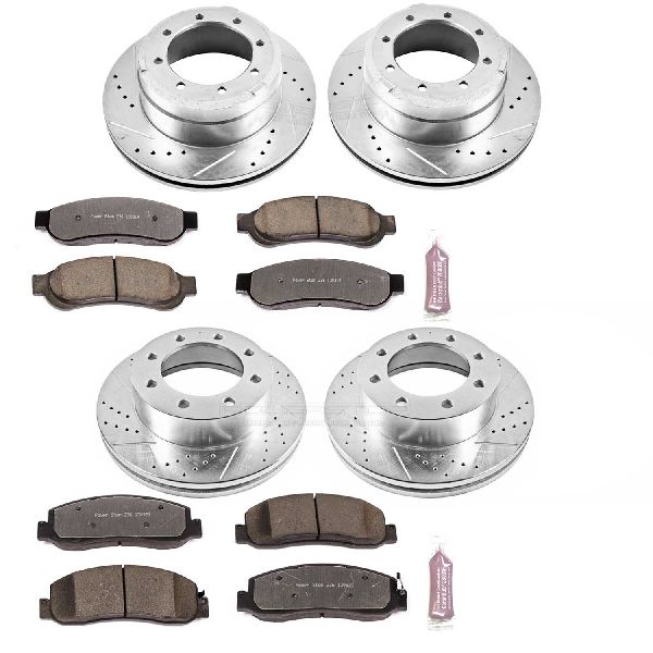 2011 Ford F-350 Super Duty Disc Brake Kit - Front and Rear (Powerstop)