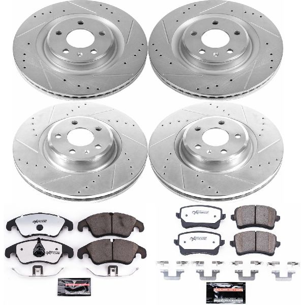 2012-2017 Audi S5 Disc Brake Kit - Front and Rear (Powerstop)