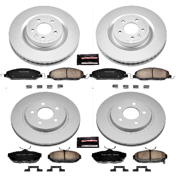 2011-2014 Ford Mustang Disc Brake Kit - Front and Rear (Powerstop)