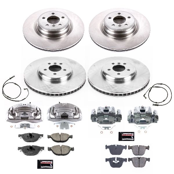 2009 BMW 750i Disc Brake Kit - Front and Rear (Powerstop)