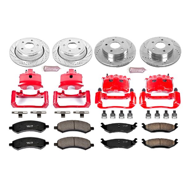 2006-2008 Dodge Ram 1500 Disc Brake Kit - Front and Rear (Powerstop)