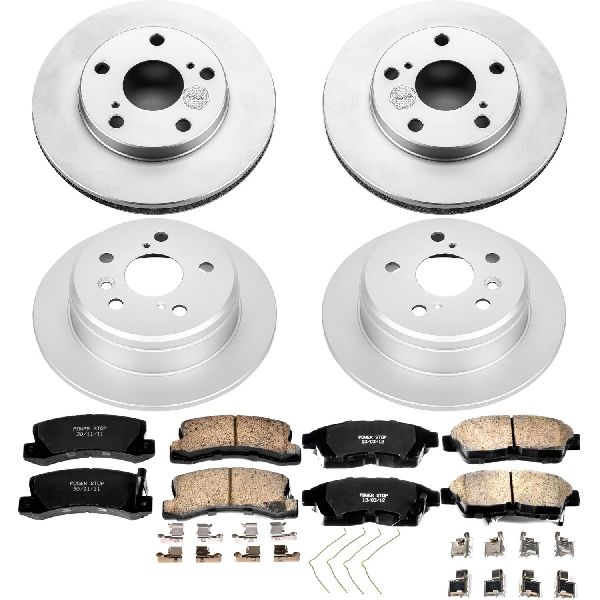 1992-1996 Toyota Camry Disc Brake Kit - Front and Rear (Powerstop)