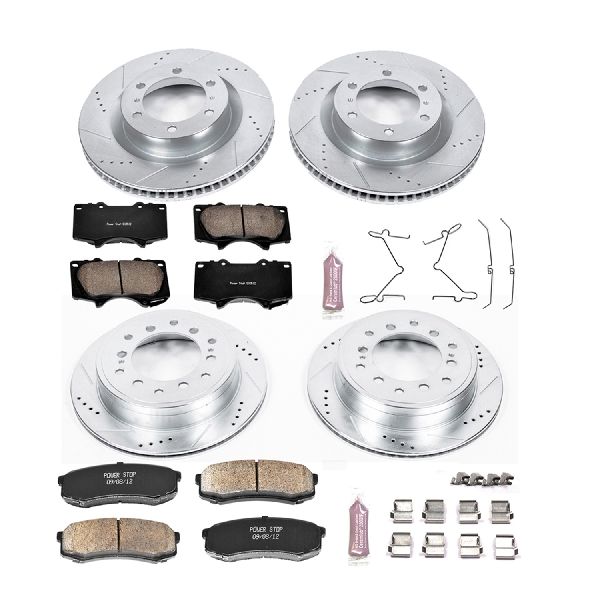 2010-2023 Lexus GX460 Disc Brake Kit - Front and Rear (Powerstop)