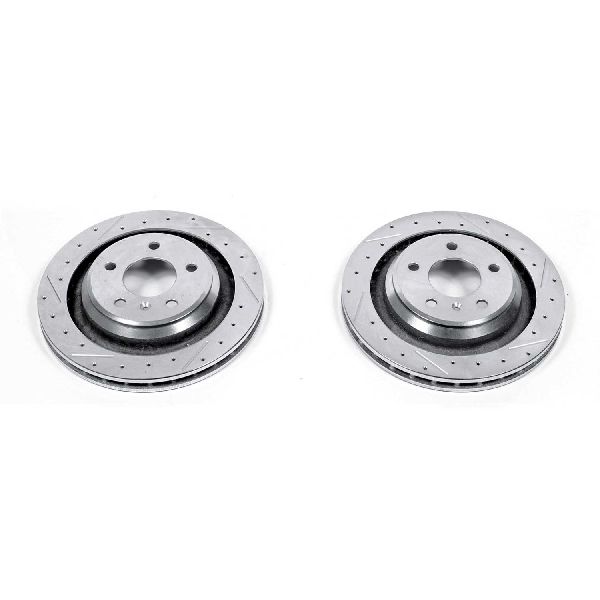 2005-2008 Pontiac Grand Prix Disc Brake Rotor Set - Rear (Powerstop)