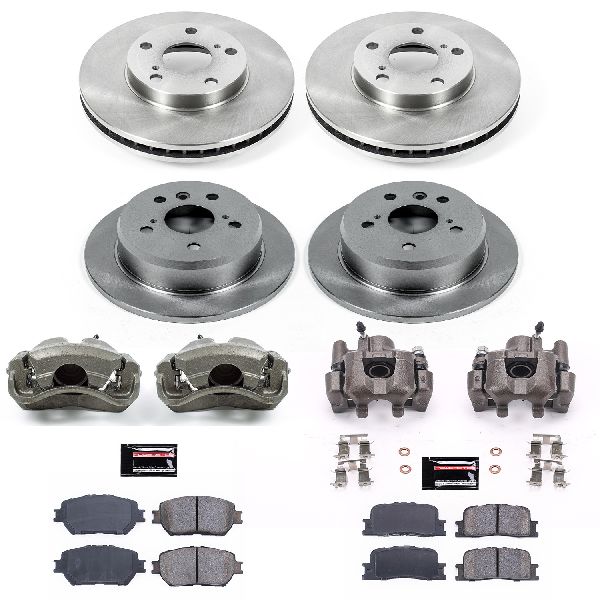2002-2006 Toyota Camry Disc Brake Kit - Front and Rear (Powerstop)
