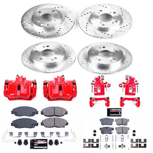 2012 Honda Civic Disc Brake Kit - Front and Rear (Powerstop)