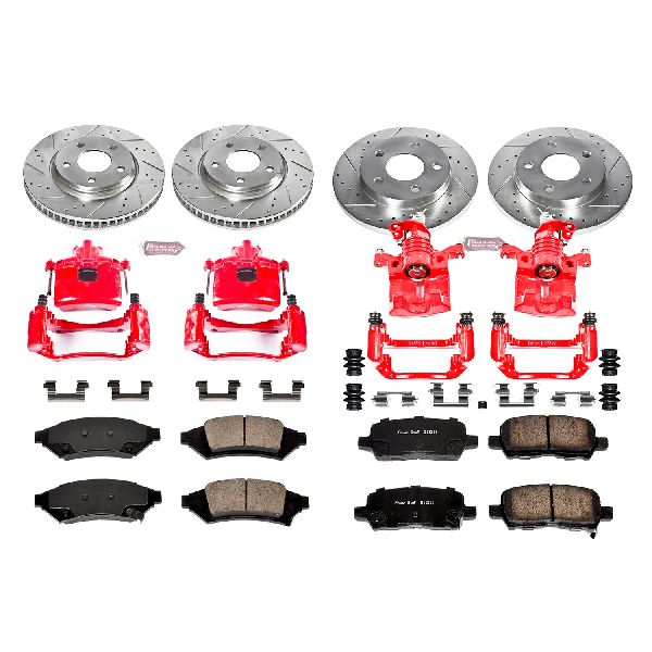2005-2008 Pontiac Grand Prix Disc Brake Kit - Front and Rear (Powerstop)
