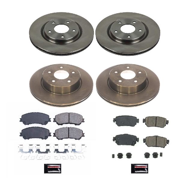 2019-2021 Nissan Rogue Sport Disc Brake Kit - Front and Rear (Powerstop)
