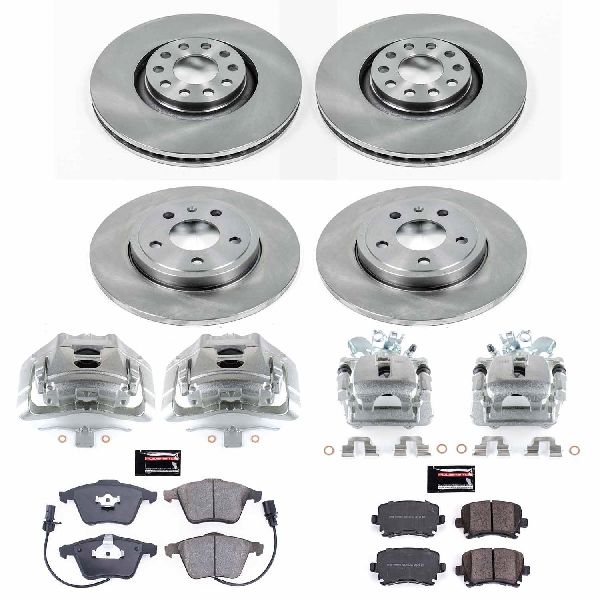 2005-2009 Audi A4 Disc Brake Kit - Front and Rear (Powerstop)