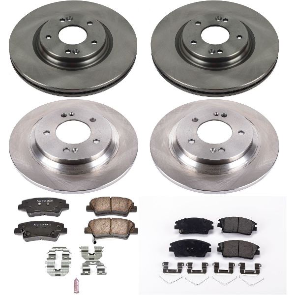 2018-2020 Hyundai Elantra GT Disc Brake Kit - Front and Rear (Powerstop)