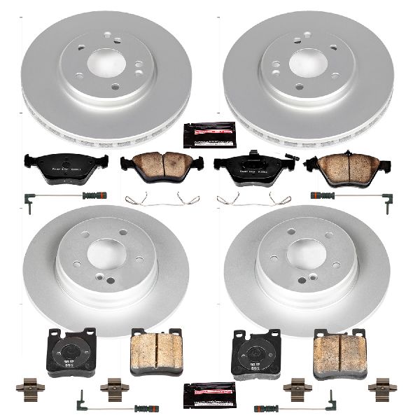 1998-1999 Mercedes-Benz CLK320 Disc Brake Kit - Front and Rear (Powerstop)