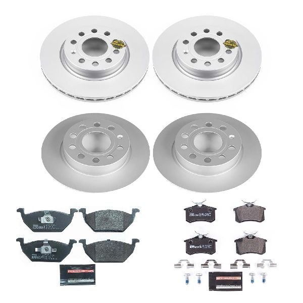 2013-2015 Volkswagen Jetta Disc Brake Kit - Front and Rear (Powerstop)