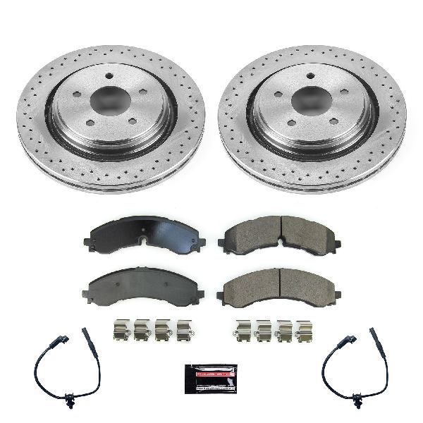 2020-2024 GMC Sierra 2500 HD Disc Brake Kit - Rear (Powerstop)