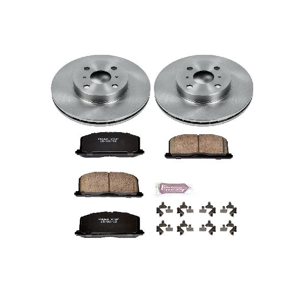 1990-1992 Geo Prizm Disc Brake Kit - Front (Powerstop)