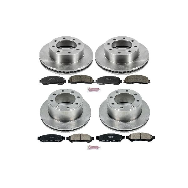 2012 Ford F-350 Super Duty Disc Brake Kit - Front and Rear (Powerstop)