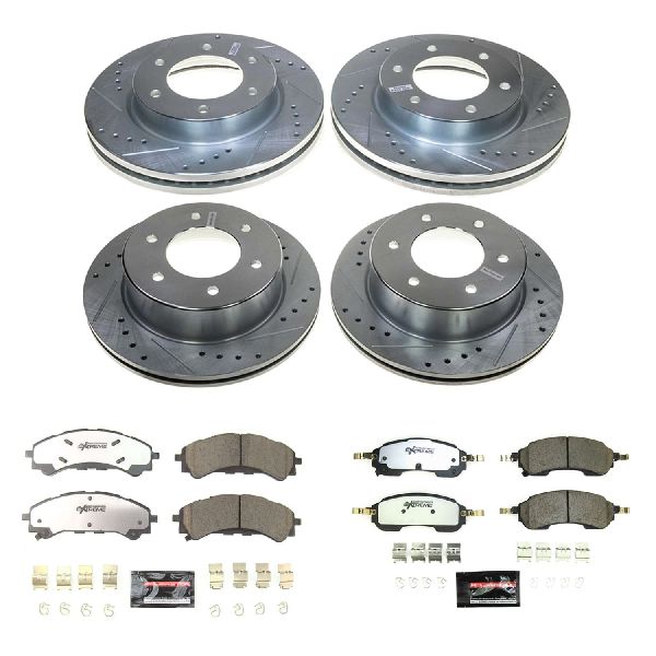 2021-2024 Ford Bronco Disc Brake Kit - Front and Rear (Powerstop)
