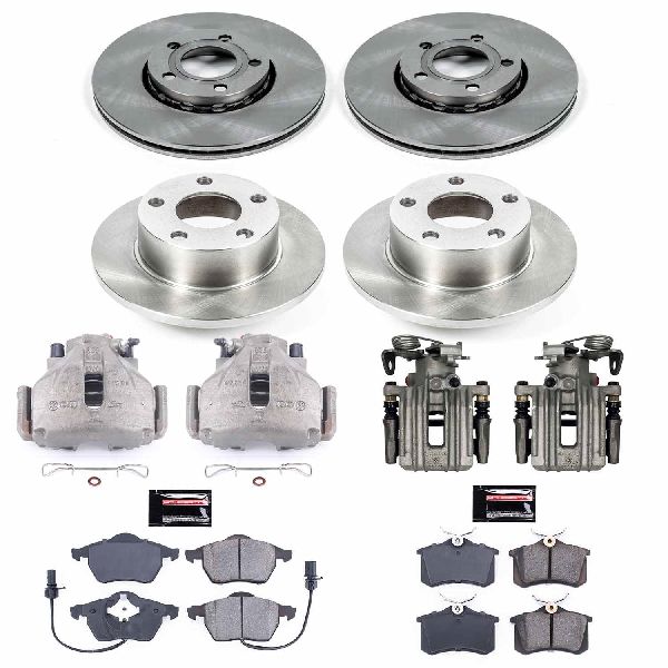 1998-2001 Audi A6 Quattro Disc Brake Kit - Front and Rear (Powerstop)