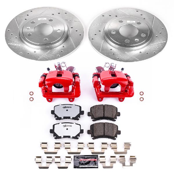 2005-2009 Audi A4 Disc Brake Kit - Rear (Powerstop)