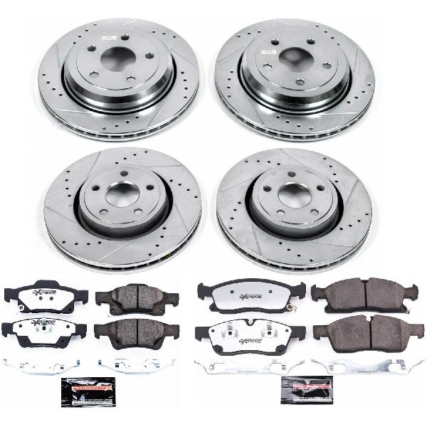 2021-2024 Dodge Durango Disc Brake Kit - Front and Rear (Powerstop)