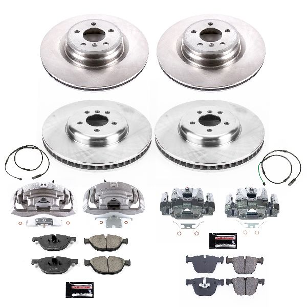 2010-2015 BMW 550i GT Disc Brake Kit - Front and Rear (Powerstop)