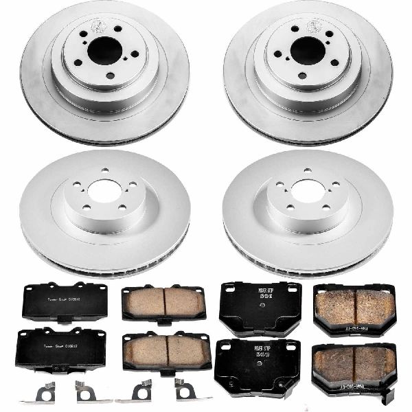 2006-2007 Subaru Impreza Disc Brake Kit - Front and Rear (Powerstop)