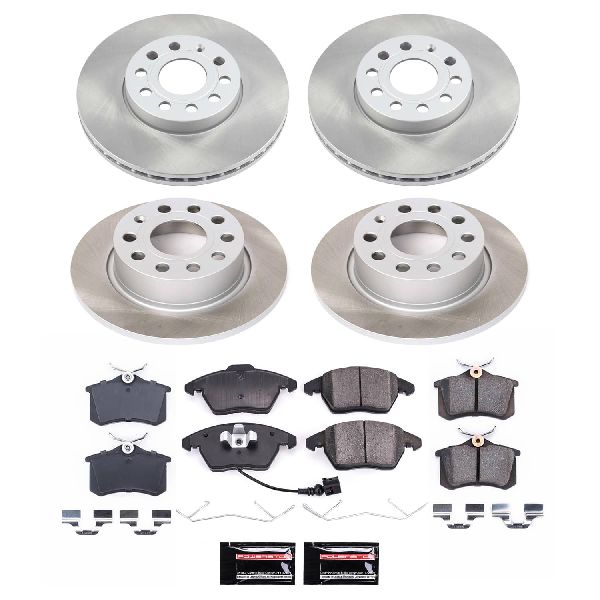 2010-2013 Audi A3 Disc Brake Kit - Front and Rear (Powerstop)