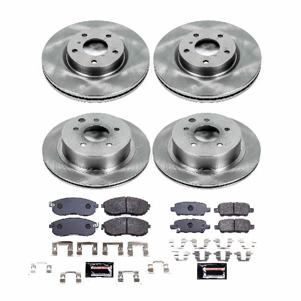 2003-2005 Nissan 350Z Disc Brake Kit - Front and Rear (Powerstop)